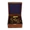 Gold Brass Sextant Compass with Decorative Box Set